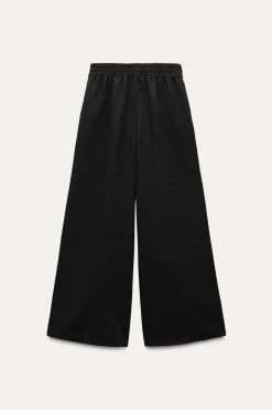 Hot PANTALÓN ANCHO CREPE Mujer Pantalones