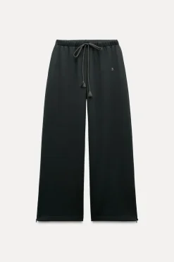 Best PANTALÓN ANCHO FELPA Mujer Pantalones|Sudaderas / Joggers