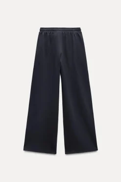 Outlet PANTALÓN ANCHO PUNTILLA Mujer Sudaderas / Joggers|Pantalones