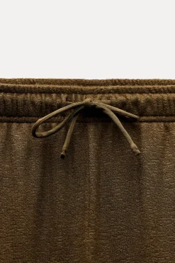 Best PANTALÓN ANCHO RÚSTICO Mujer Pantalones