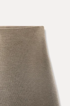 Discount PANTALÓN ANCHO SOFT PIQUÉ Mujer Pantalones