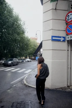 Fashion PANTALÓN ANCHO TIRO ALTO Mujer Pantalones