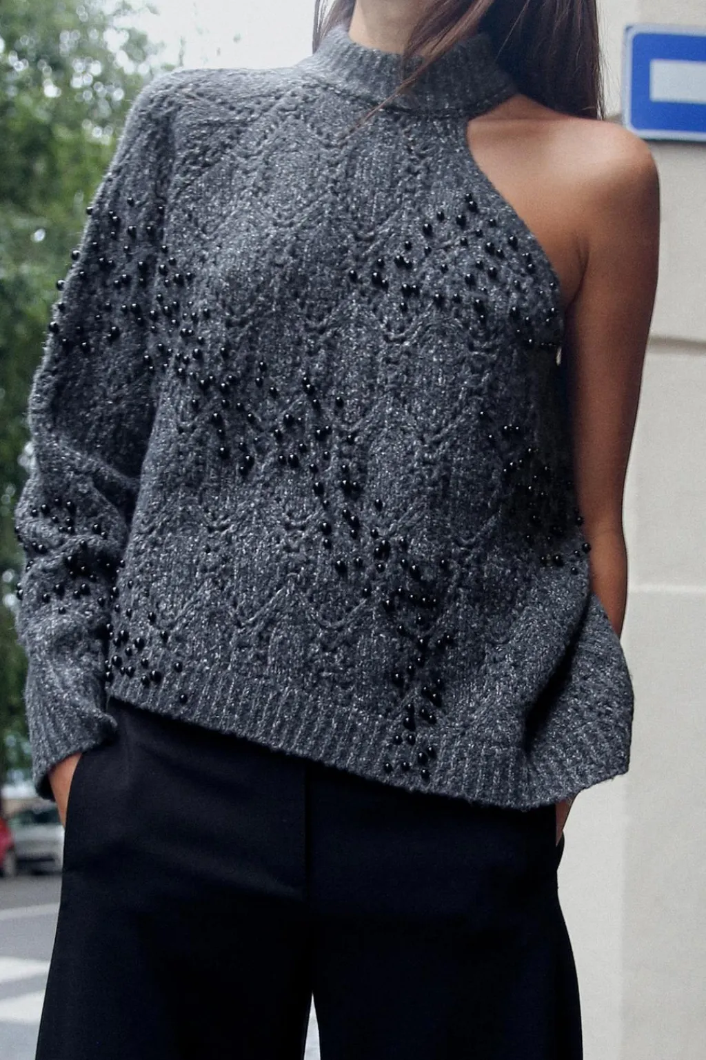 Fashion PANTALÓN ANCHO TIRO ALTO Mujer Pantalones