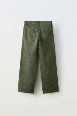 Niños ZARA 6 - 14 Años·Pantalones<PANTALÓN ANIMAL PRINT