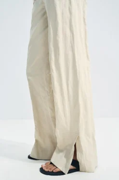 Clearance PANTALÓN ARRUGADO RECTO ZW COLLECTION Mujer Pantalones