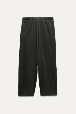 Sale PANTALÓN BAGGY CRUZADO HEAVY COTTON Mujer Pantalones