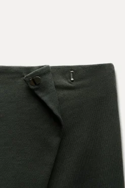 Sale PANTALÓN BAGGY CRUZADO HEAVY COTTON Mujer Pantalones