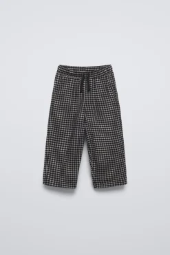 Niños ZARA 1½ - 6 Años·Pantalones / Leggings|6 - 18 Meses·Pantalones / Leggings<PANTALÓN BAGGY CUADROS