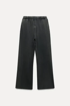 Clearance PANTALÓN BAGGY EFECTO LAVADO Mujer Pantalones|Sudaderas / Joggers