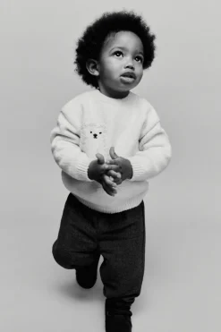 Niños ZARA 6 - 18 Meses·Pantalones / Leggings<PANTALÓN BAGGY ESPIGA