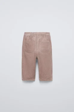 Niños ZARA 6 - 18 Meses·Pantalones / Leggings<PANTALÓN BAGGY PANA