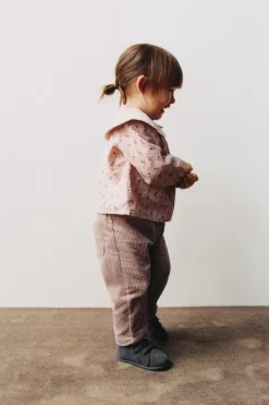 Niños ZARA 6 - 18 Meses·Pantalones / Leggings<PANTALÓN BAGGY PANA