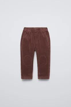 Niños ZARA 1½ - 6 Años·Pantalones|1½ - 6 Años·Pantalones / Leggings<PANTALÓN BAGGY PANA RODILLERAS