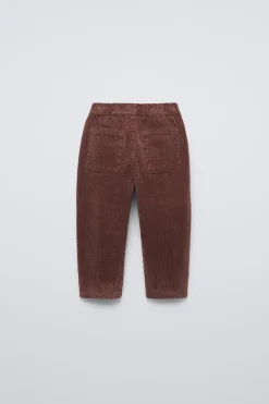 Niños ZARA 1½ - 6 Años·Pantalones|1½ - 6 Años·Pantalones / Leggings<PANTALÓN BAGGY PANA RODILLERAS