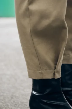 Hot PANTALÓN BAGGY PINZAS Mujer Pantalones