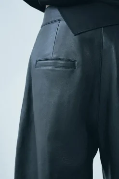 Discount PANTALÓN BALLON PIEL 100% ZW COLLECTION Mujer Pantalones