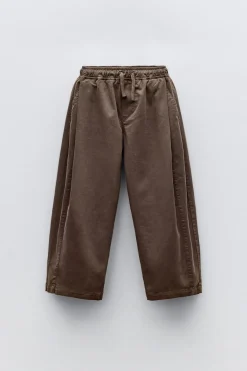 Niños ZARA 6 - 14 Años·Pantalones<PANTALÓN BALLOON FIT PLIEGUES