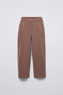 Niños ZARA 6 - 14 Años·Pantalones<PANTALÓN BALLOON FIT PLIEGUES