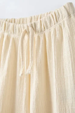 Niños ZARA 6 - 14 Años·Pantalones<PANTALÓN BAMBULA LISO