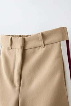 Niños ZARA 6 - 14 Años·Pantalones<PANTALÓN BANDA LATERAL