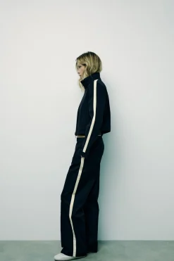 Clearance PANTALÓN BANDA LATERAL Mujer Pantalones