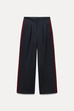 Clearance PANTALÓN BANDA LATERAL ZW COLLECTION Mujer Pantalones