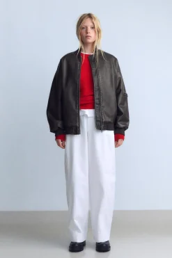 Hot PANTALÓN BARREL TRF Mujer Pantalones