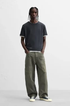 Sale PANTALÓN BOLSILLO CARPINTERO Hombre Pantalones