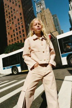 Niños ZARA 6 - 14 Años·Pantalones|6 - 14 Años·Total Look<PANTALÓN BOLSILLO CREMALLERA