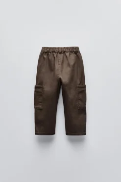 Niños ZARA 1½ - 6 Años·Pantalones / Leggings|6 - 18 Meses·Pantalones / Leggings<PANTALÓN BOLSILLOS