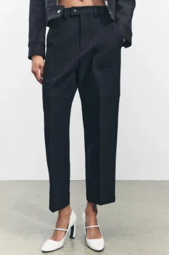 Best PANTALÓN BOLSILLOS ZW COLLECTION Mujer Pantalones