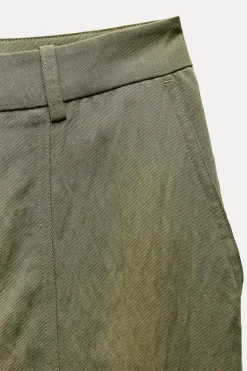 Discount PANTALÓN BOMBACHO EFECTO ARRUGADO Mujer Pantalones