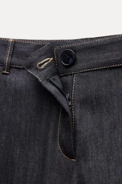 Clearance PANTALÓN BOOTCUT PESPUNTES COMBINADOS Mujer Pantalones