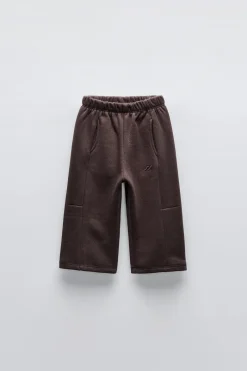 Niños ZARA 1½ - 6 Años·Pantalones|1½ - 6 Años·Chándal<PANTALÓN BORDADO