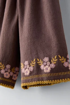 Niños ZARA 1½ - 6 Años·Pantalones|1½ - 6 Años·Total Look<PANTALÓN BORDADO FLORES