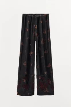 Discount PANTALÓN BORDADOS ABALORIOS Mujer Pantalones