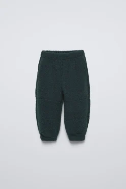 Niños ZARA 1½ - 6 Años·Pantalones / Leggings|1½ - 6 Años·Total Look<PANTALÓN BORREGUILLO FORRADO