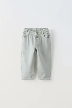 Niños ZARA 1½ - 6 Años·Pantalones|1½ - 6 Años·Pantalones / Leggings<PANTALÓN BOTONES