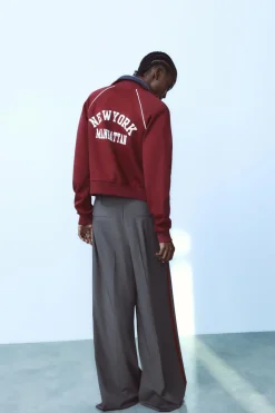 Sale PANTALÓN BOXER BANDA LATERAL Mujer Pantalones