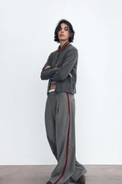 Clearance PANTALÓN BOXER RAYA DIPLOMÁTICA Mujer Pantalones