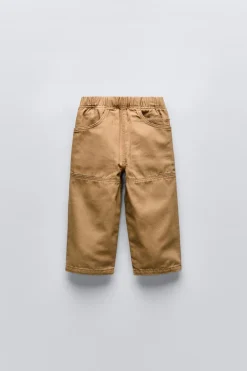Niños ZARA 1½ - 6 Años·Pantalones / Leggings|6 - 18 Meses·Pantalones / Leggings<PANTALÓN CANVAS MULTIBOLSILLOS