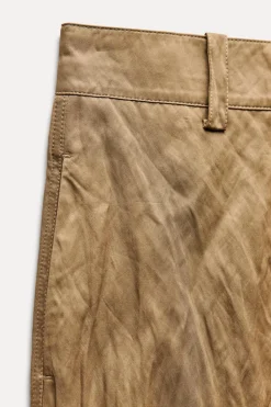 Best PANTALÓN CARGO ARRUGADO ZW COLLECTION Mujer Pantalones