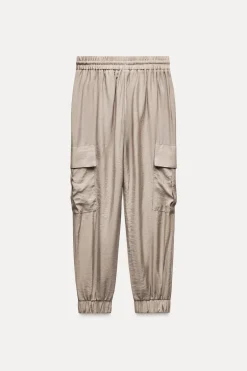 Clearance PANTALÓN CARGO CINTURA ELÁSTICA Mujer Pantalones