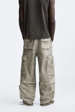 New PANTALÓN CARGO DESMONTABLE X TWOJEYS LIMITED EDITION Hombre Pantalones|Cargo