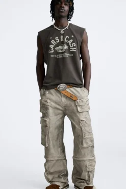 New PANTALÓN CARGO DESMONTABLE X TWOJEYS LIMITED EDITION Hombre Pantalones|Cargo