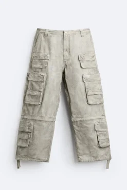 New PANTALÓN CARGO DESMONTABLE X TWOJEYS LIMITED EDITION Hombre Pantalones|Cargo