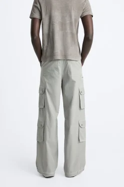 Fashion PANTALÓN CARGO OVERDYED Hombre Pantalones|Cargo