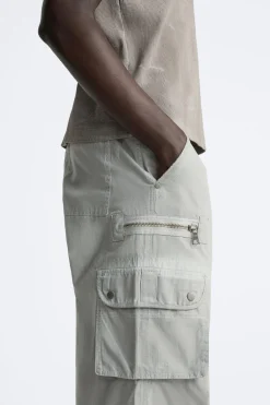 Fashion PANTALÓN CARGO OVERDYED Hombre Pantalones|Cargo