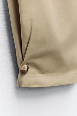 Fashion PANTALÓN CARGO PAPERBAG CINTURÓN Mujer Pantalones