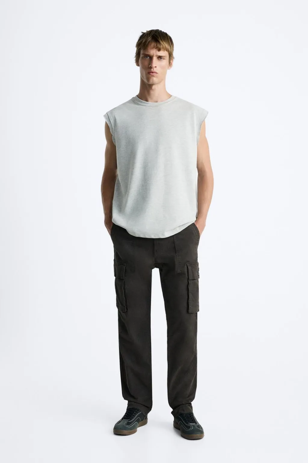 Fashion PANTALÓN CARGO RELAXED FIT Hombre Pantalones|Cargo
